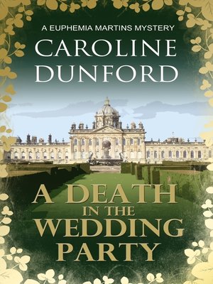 cover image of A Death in the Wedding Party (Euphemia Martins Mystery 4)